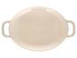 SilverCrest ovale Auflaufform in Beige mit Griffen, max. 240°C