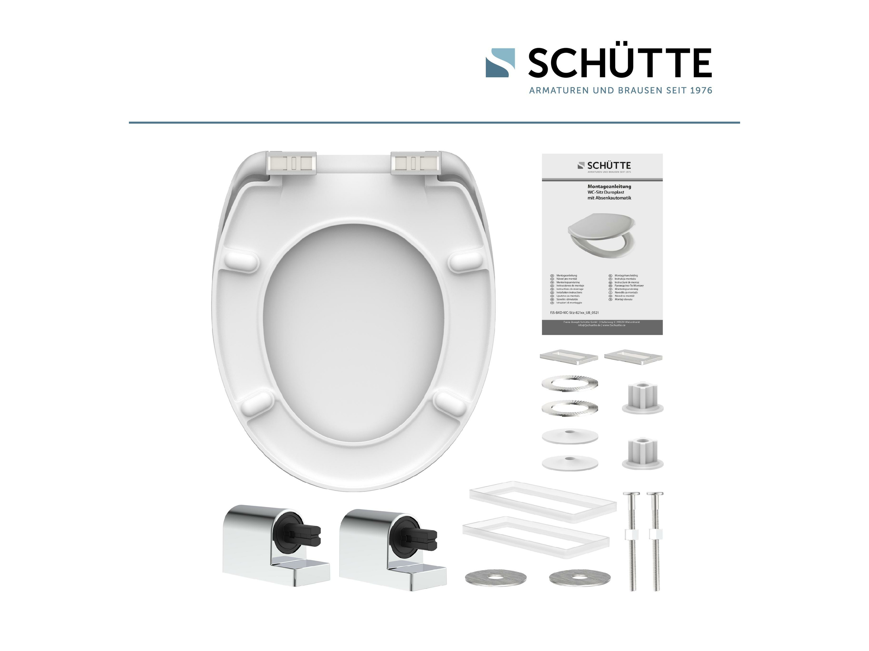 Thumbnail - Schütte WC Sitz Duroplast mit Absenkautom, Beach (Beach)