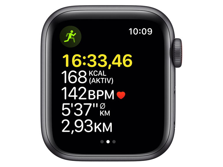 Gehe zu Vollbildansicht: Apple Watch SE GPS + Cellular intelligente Uhr mit Sportband - 32 GB - Wi-Fi, Bluetooth - 4G - Bild 18