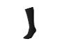 Einfarbige schwarze Sportsocke