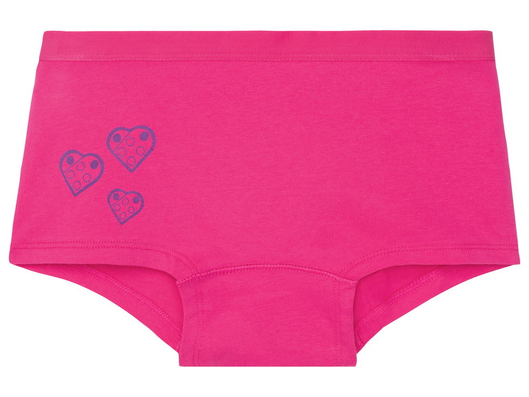 Rosa Unterhose mit Herzchenmuster