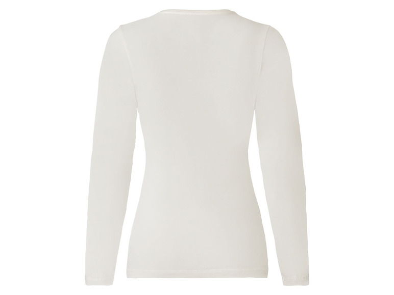 Gehe zu Vollbildansicht: ESMARA® Damen Langarmshirt, 2 Stück, weiche Qualität mit Soft-Touch-Effekt - Bild 15