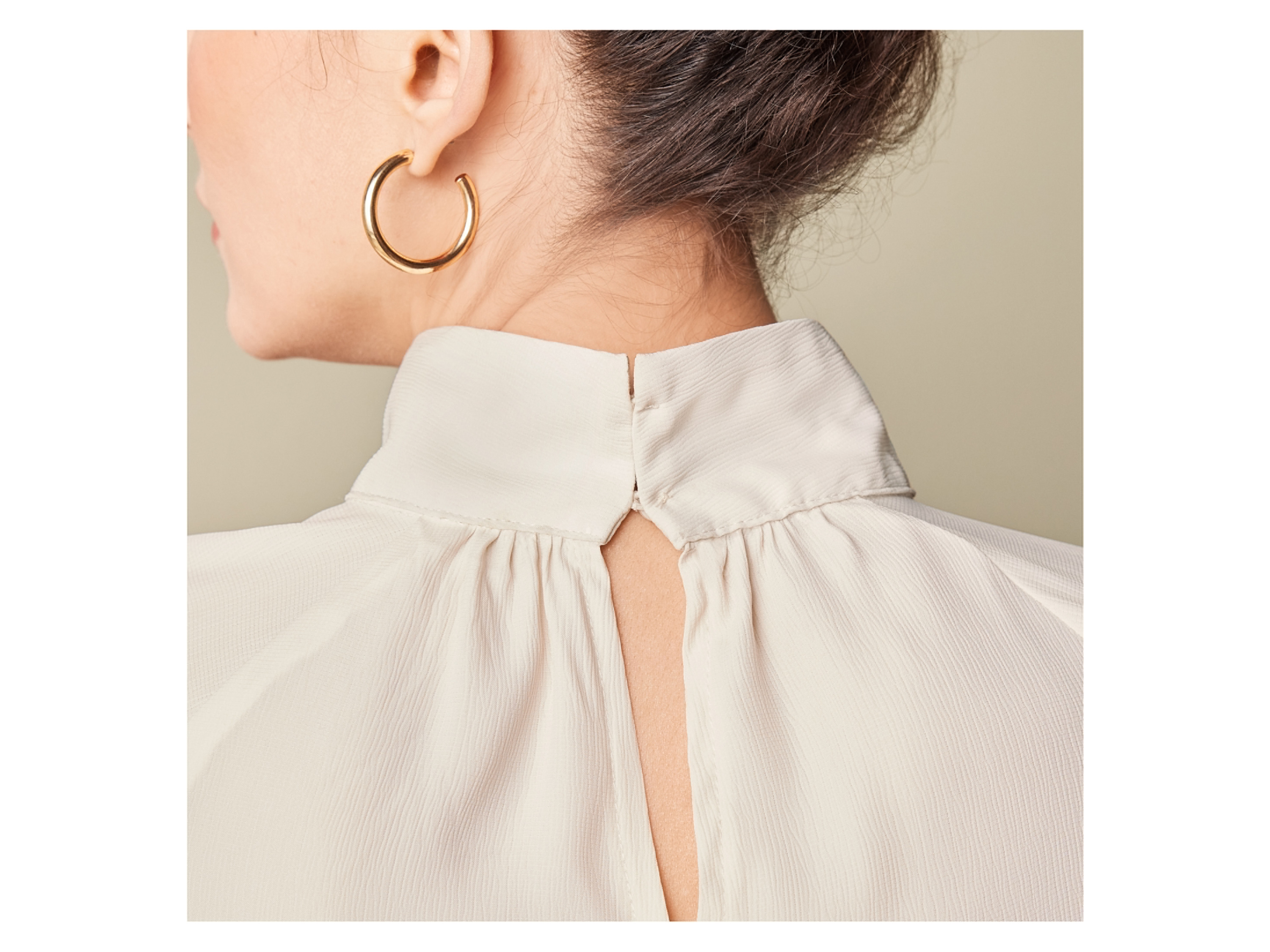 Thumbnail - esmara® Damen Bluse (Creme, XS(32/34))