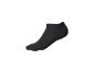 Ein Paar schwarze kurze Socken für Herren oder Damen.