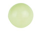Ein runder, hellgrüner Ball.