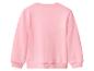 Rosa Langarm-Sweatshirt für Kinder, Rückansicht
