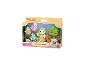 Sylvanian Families Citrus Bird Family Spielset mit Vögeln, Baum und Gartenzubehör.