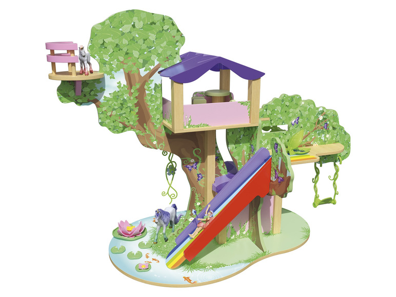 Gehe zu Vollbildansicht: Playtive Set Bauernhof / Feenbaum / Zoo, aus Holz - Bild 8