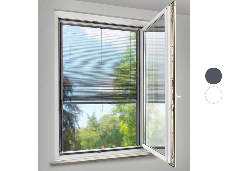 Gehe zu Vollbildansicht: LIVARNO home Insektenschutzplissee »Easy Build«, für Fenster bis max. B 130 x H 160 cm - Bild 1