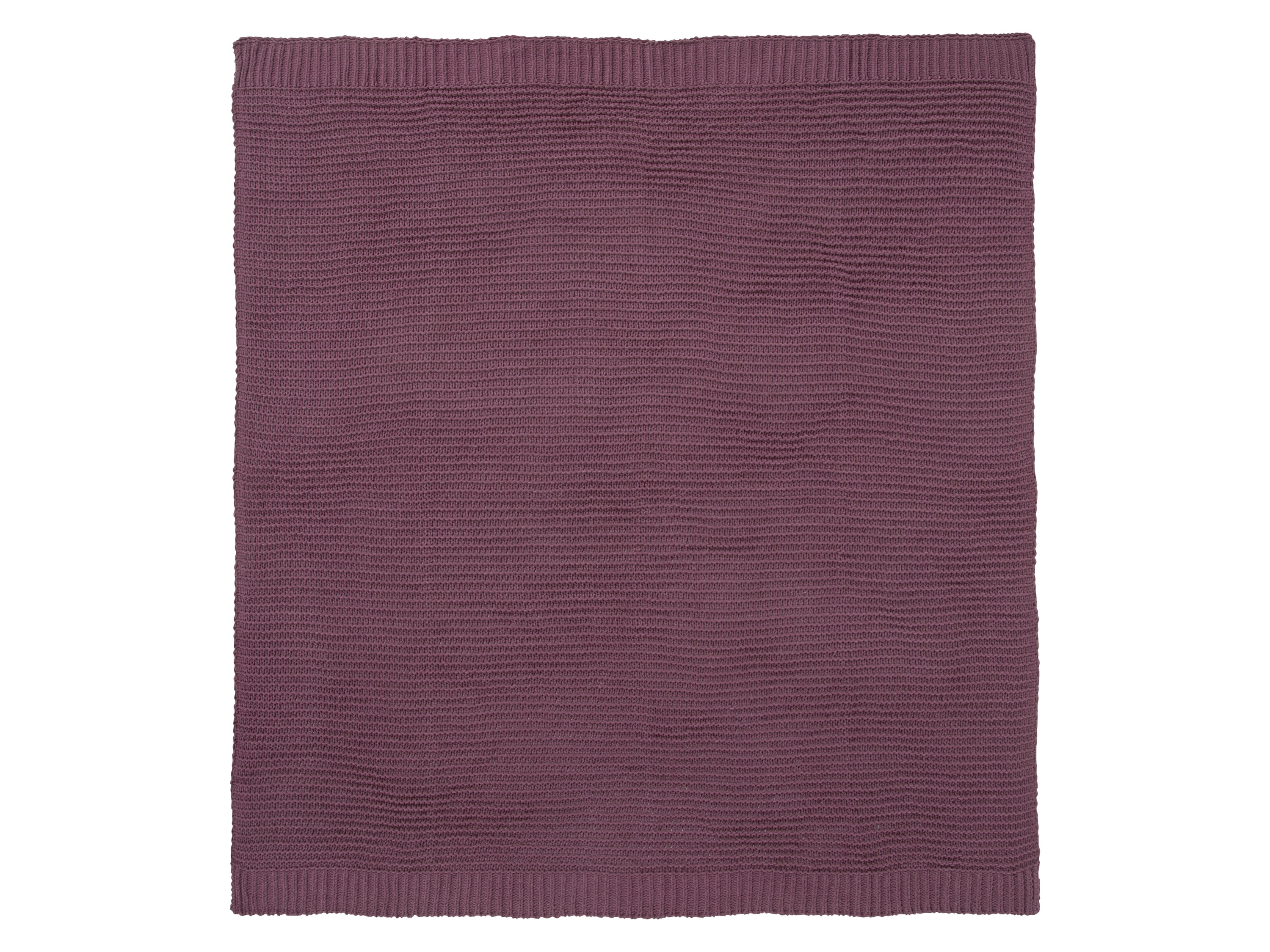 Thumbnail - LIVARNO home Kuscheldecke Chenille, 125 x 140 cm (Violett)