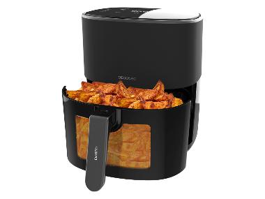 Cecotec Heißluftfritteuse »Fantastik Window 6000 Pack«, 6,5 l