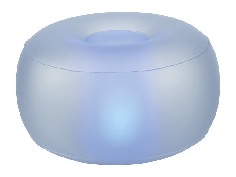 Gehe zu Vollbildansicht: LIVARNO home Aufblasbarer LED-Sitzpouf, 16 Einzelfarben - Bild 5