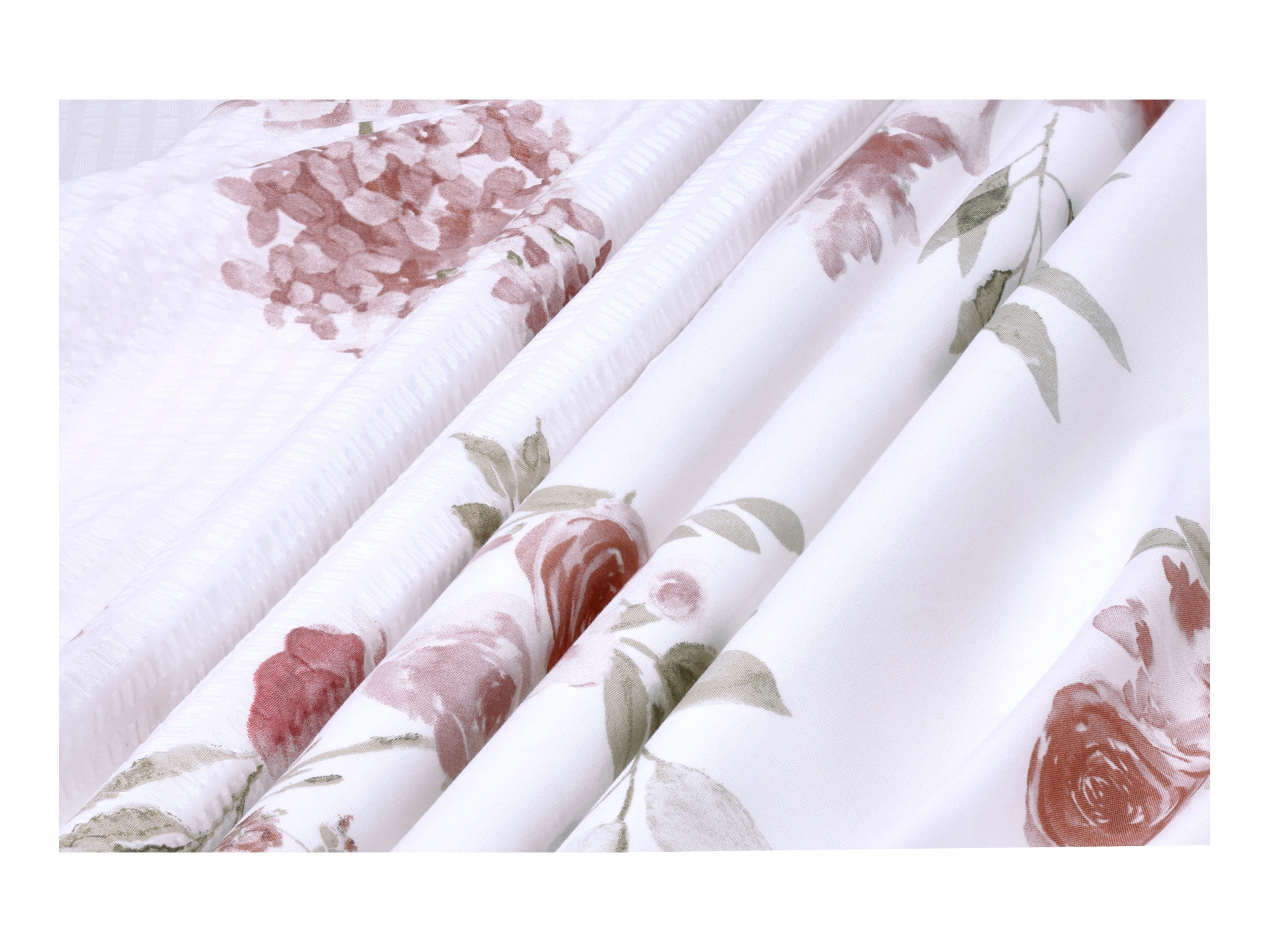 LIVARNO® Bettwäsche Mikrofaser Seersucker, 200 x 220 cm (Blume) – Bild 4 von 4