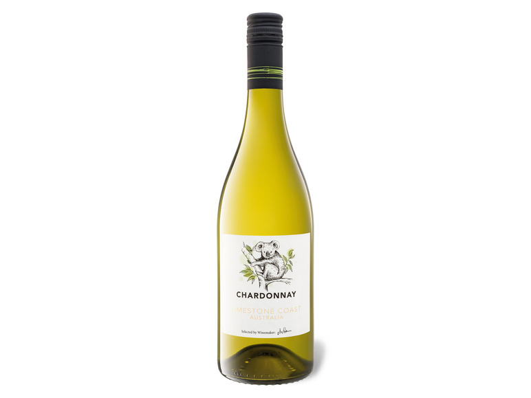 Gehe zu Vollbildansicht: Chardonnay Limestone Coast trocken, Weißwein 2021 - Bild 1