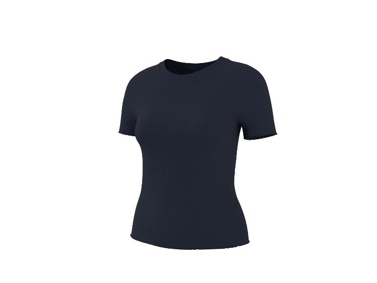 Damen Geripptes T-Shirt