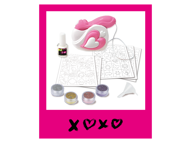 Lena My Body Art Set mit Glitter und Schablonen.