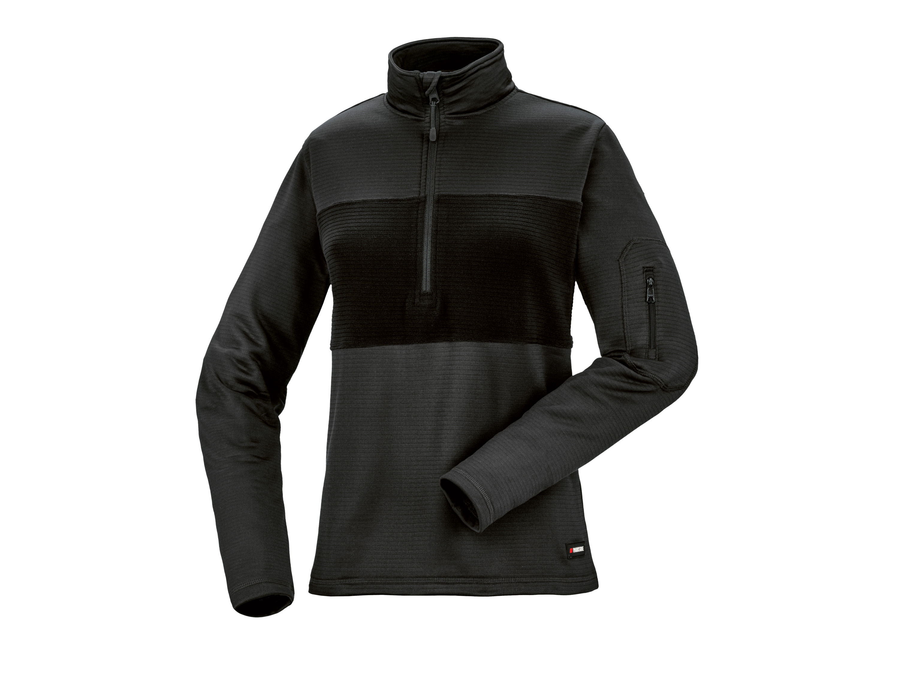 PARKSIDE® Damen-Thermo-Fleece-Troyer (Schwarz, L(44/46))
