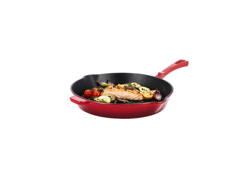Pfanne Gusseisen 30 cm mit Ausgießer