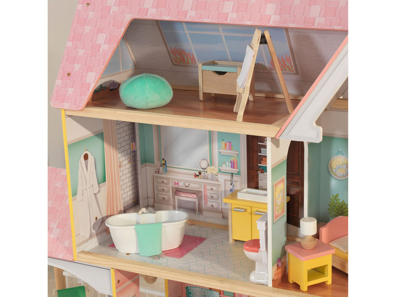 Gehe zu Vollbildansicht: KidKraft Puppenhaus »Lolas Villa«, einfacher Aufbau - Bild 10