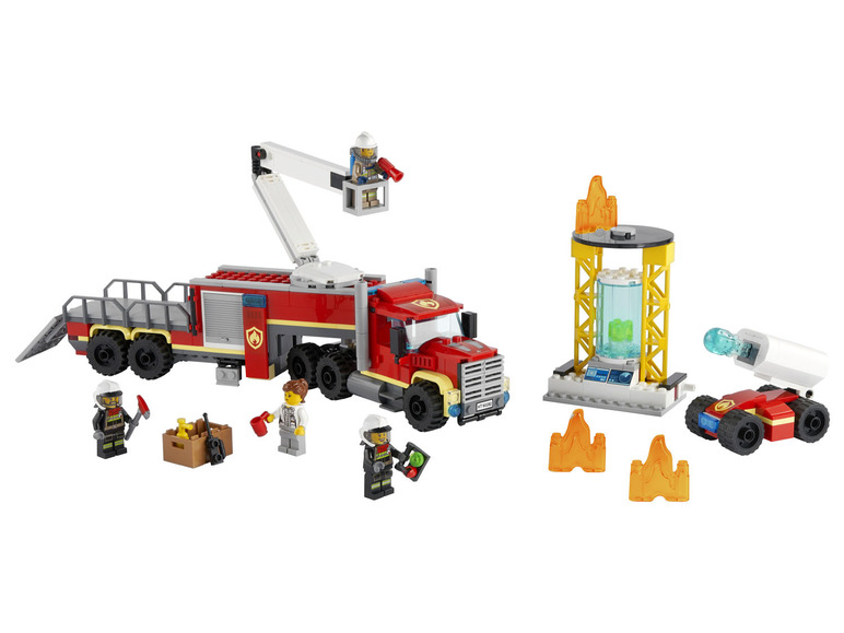 Gehe zu Vollbildansicht: LEGO® City 60282 »Mobile Feuerwehreinsatzzentrale« - Bild 9