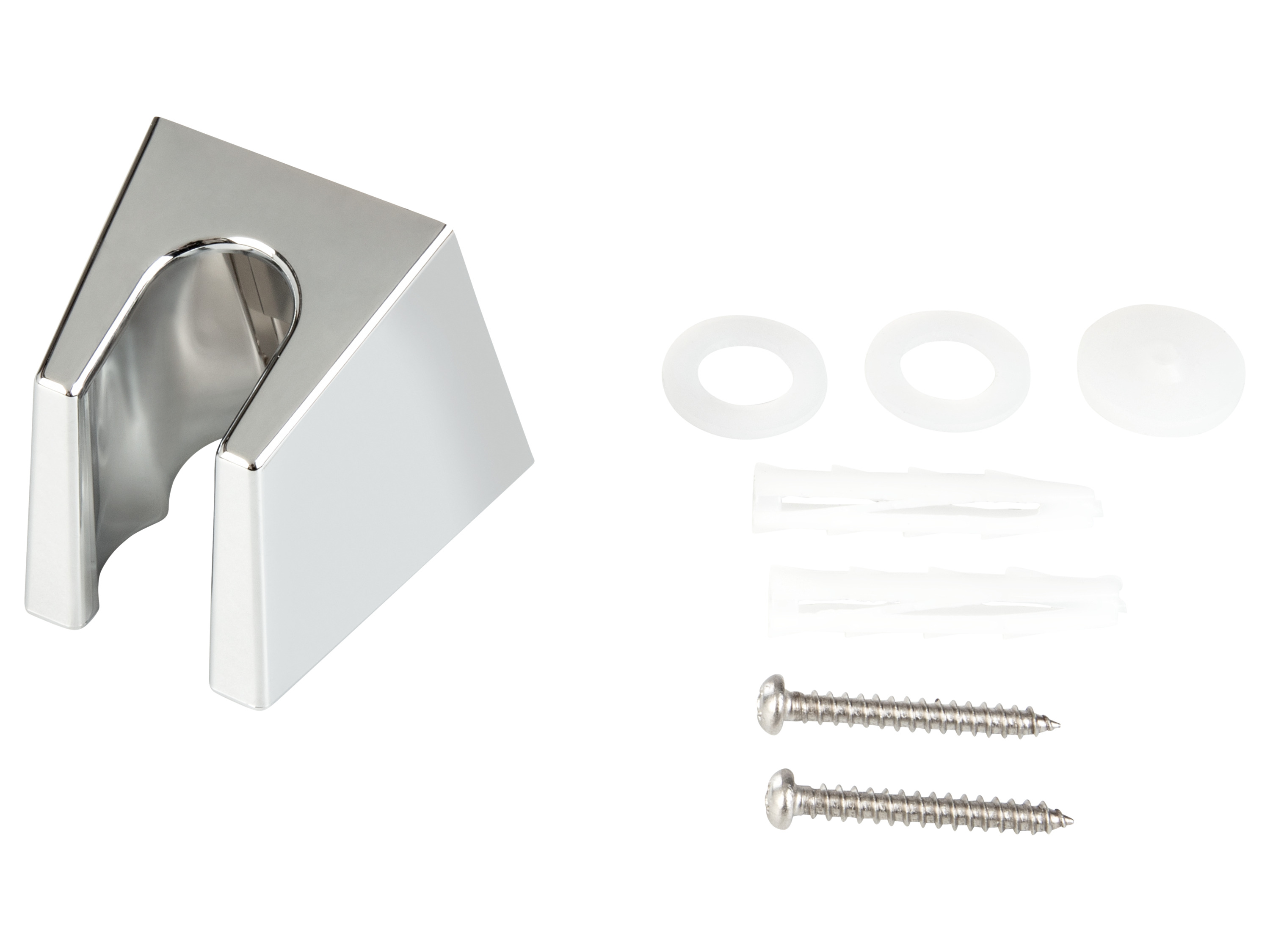 Thumbnail - LIVARNO home Handbrauseset / Stabhandbrauseset (Handbrause eckig, verchromt)