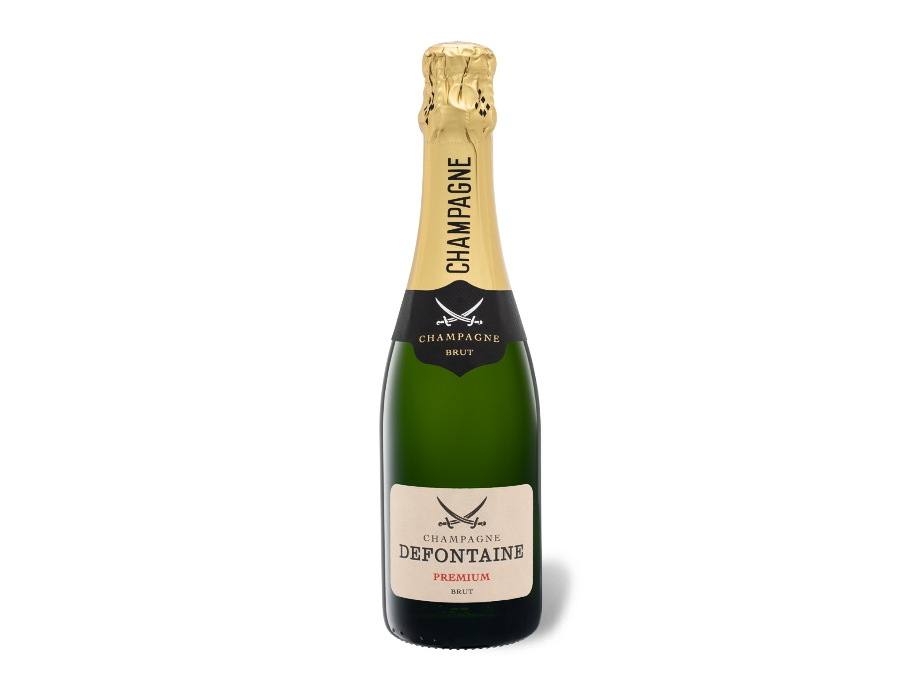 SANSIBAR DELUXE Defontaine Premium Champagner Brut 0,375-l-Flasche, Champagner | 04056489546238