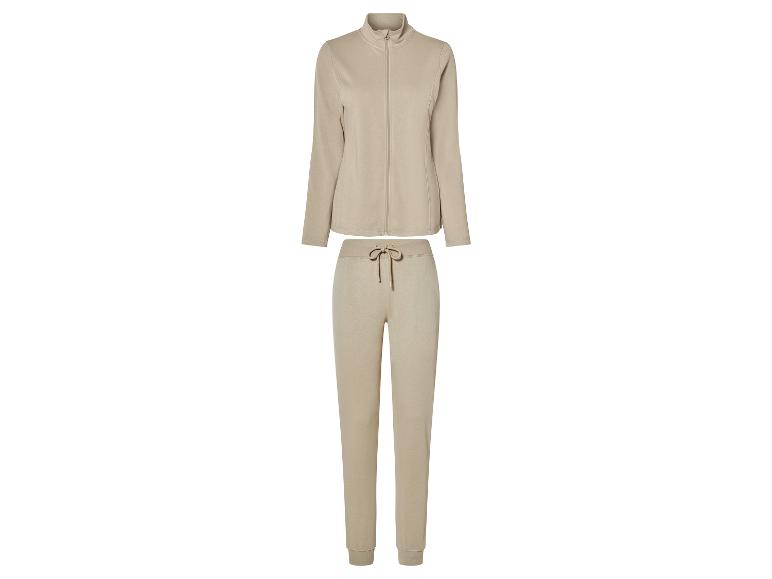 Beige Damen Trainingsanzug.