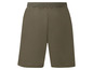 Dunkelgrüne Herren-Shorts.