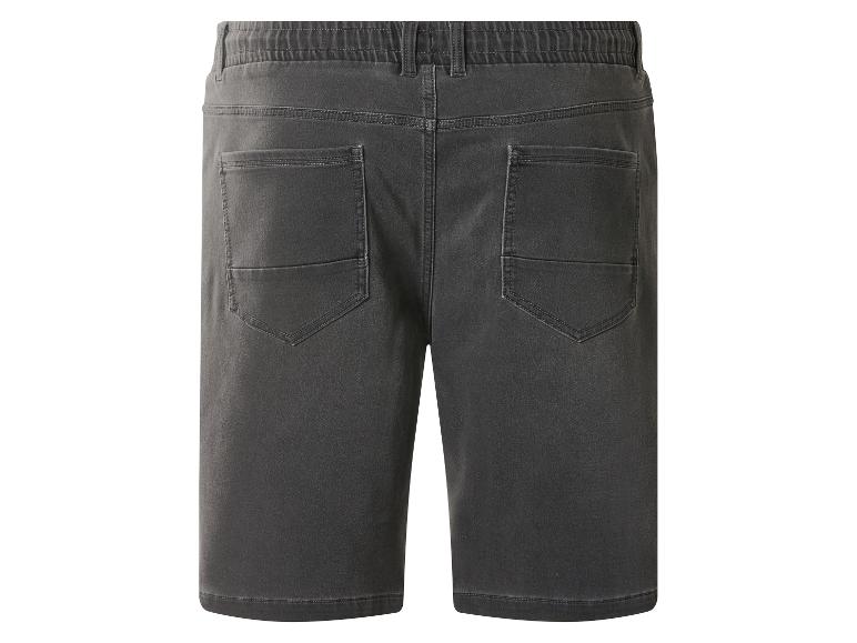 Herren Sweatdenim-Bermudas