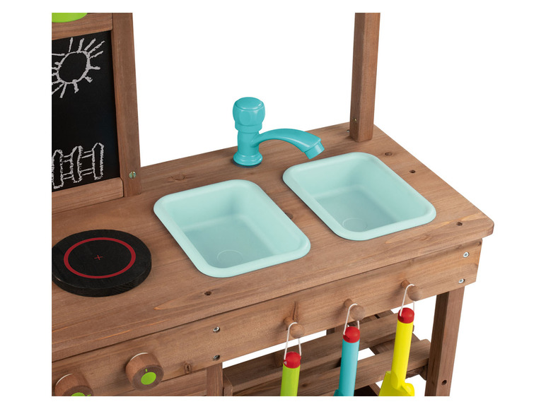 Gehe zu Vollbildansicht: Playtive Matschküche, mit funktionsfähigem Wasserhahn - Bild 6
