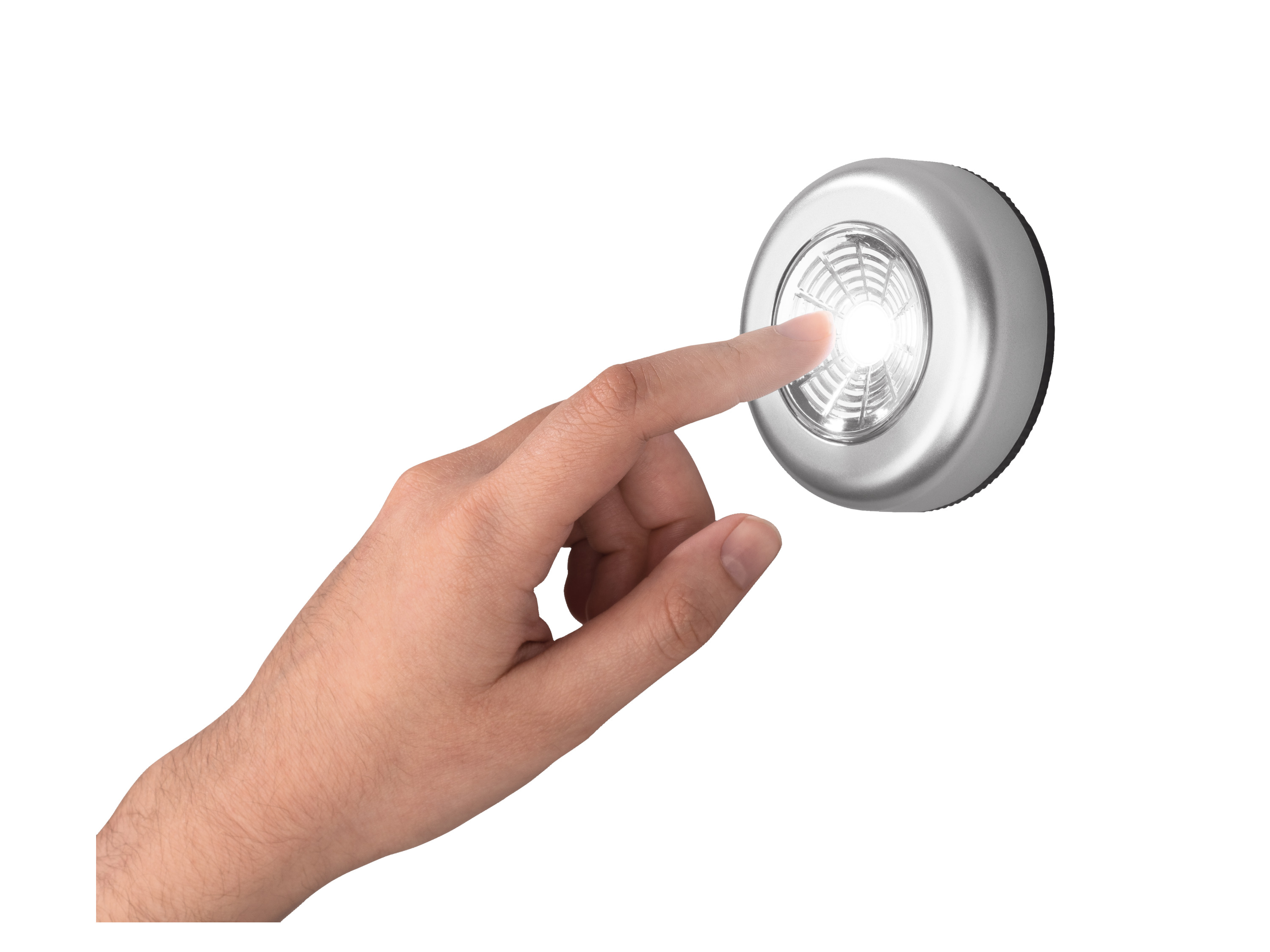 Thumbnail - LIVARNO home Schrankeinbauleuchten, 3 Stück (Silber)