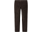 Dunkelbraune Cordhose mit Gesäßtasche, von hinten gesehen.