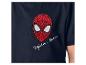 Kinder-T-Shirt mit gestickter Spider-Man Maske und Schriftzug