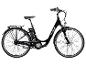 Ein schwarzes Zündapp Green 7 E-Bike, seitlich betrachtet.