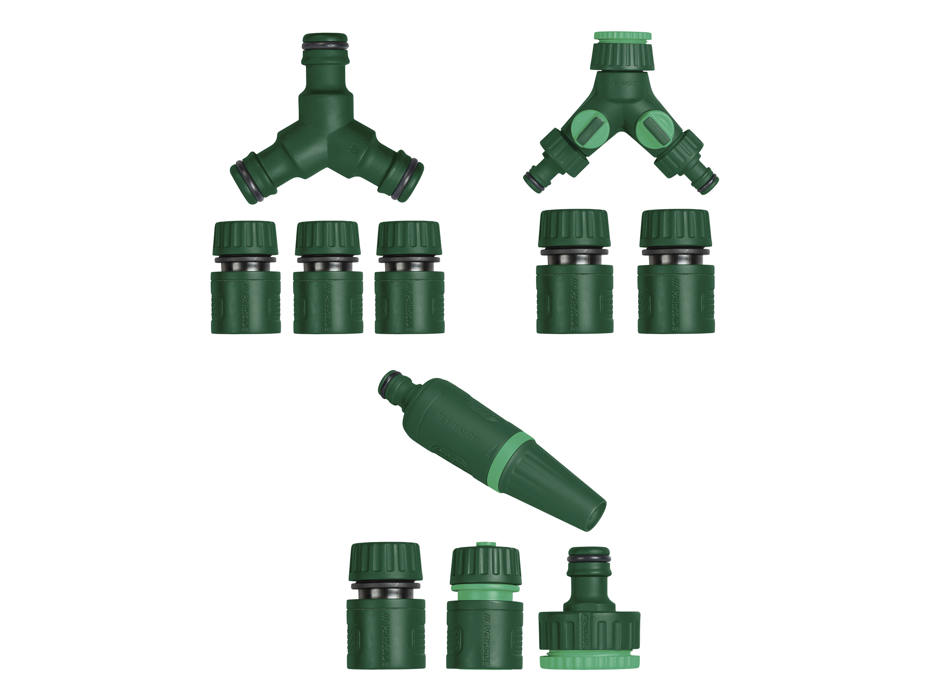 PARKSIDE® EcoLine Bewässerungsanschluss-Set, recyceltes Material