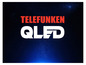 Telefunken QLED-Fernseher vor Sternenhimmel.