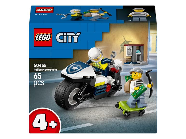 LEGO City Set mit Polizeimotorrad und Minifiguren