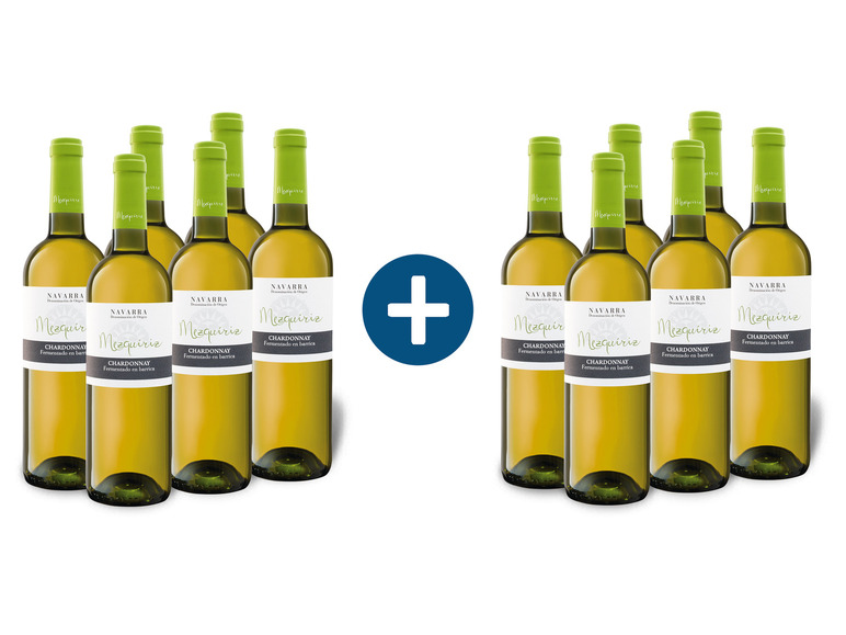 6+6 Paket Mezquiriz Chardonnay DO trocken, Weißwein