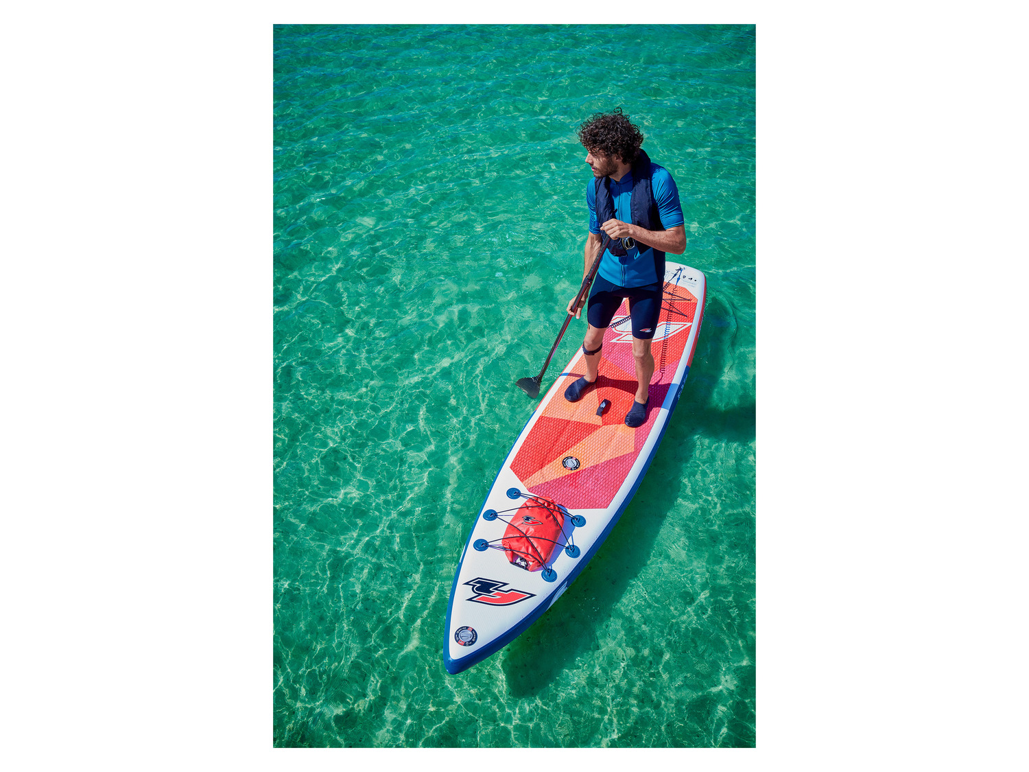 F2 SUP-Board »Touring 11'6 Zoll«, mit Doppelkammer-Sys…