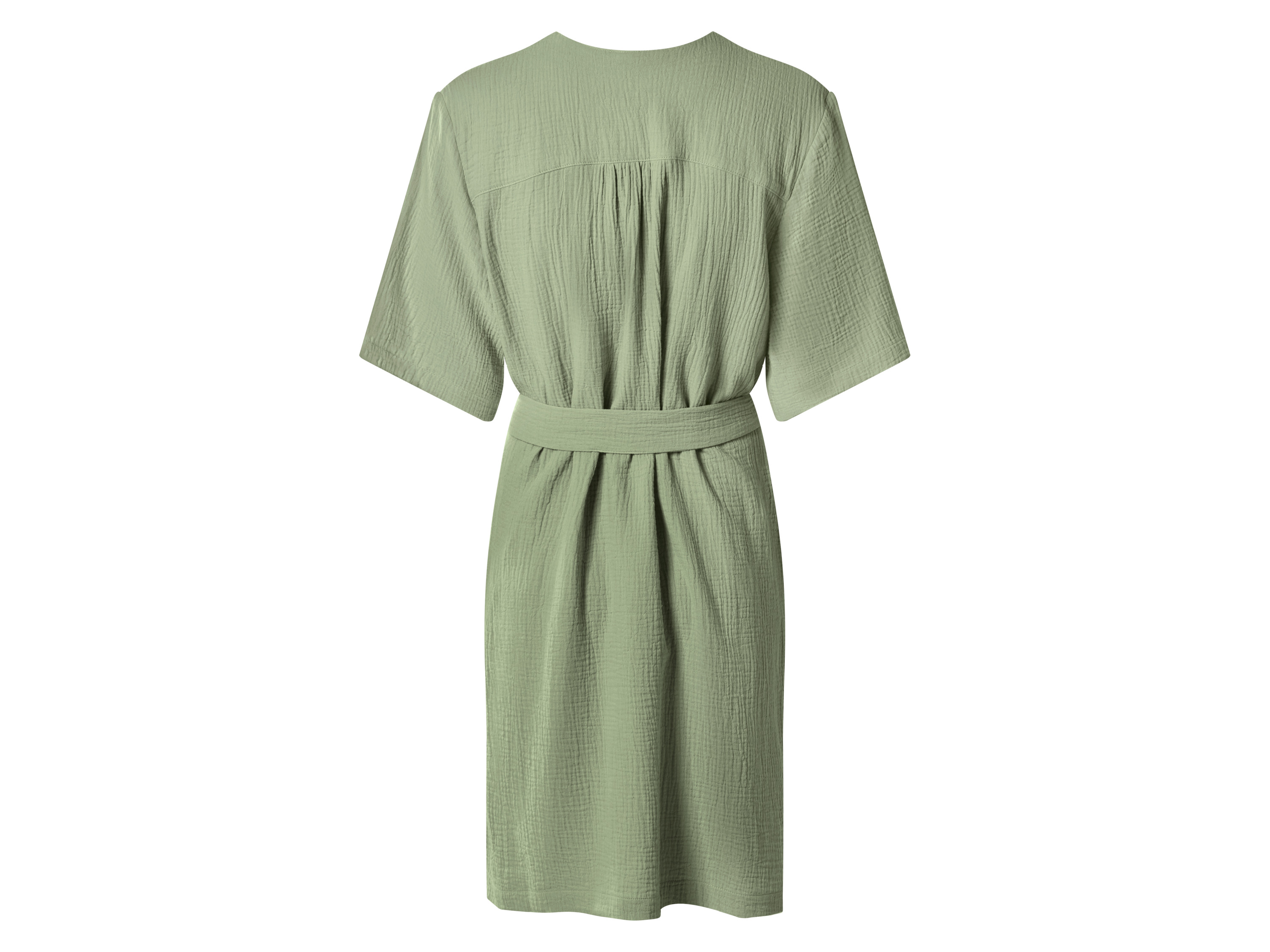 ESMARA® Damen Musselinkleid (Grün, S(36/38)) – Bild 3 von 4