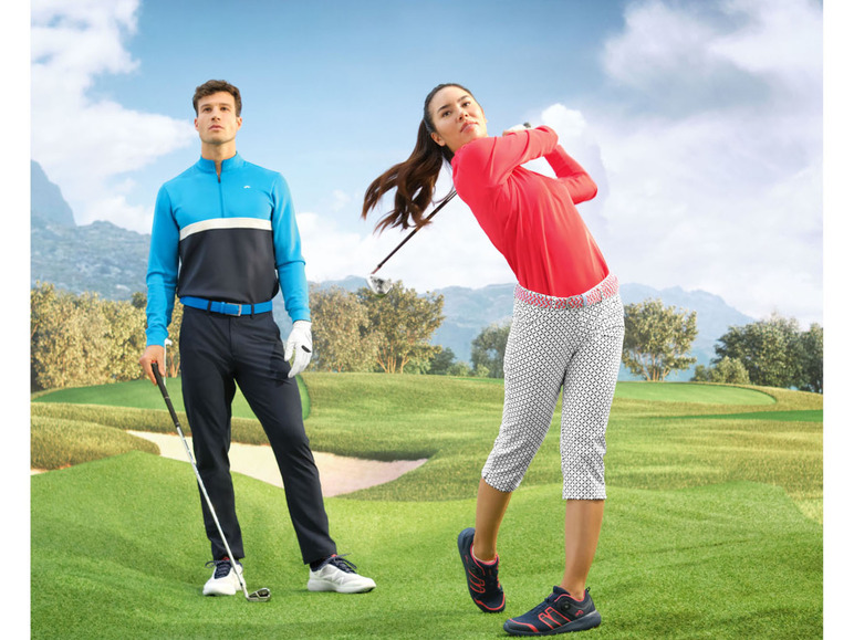 Gehe zu Vollbildansicht: CRIVIT Damen Golfcapri / Golfhose, im klassischen 5-Pocket-Style mit Coin-Pocket - Bild 14