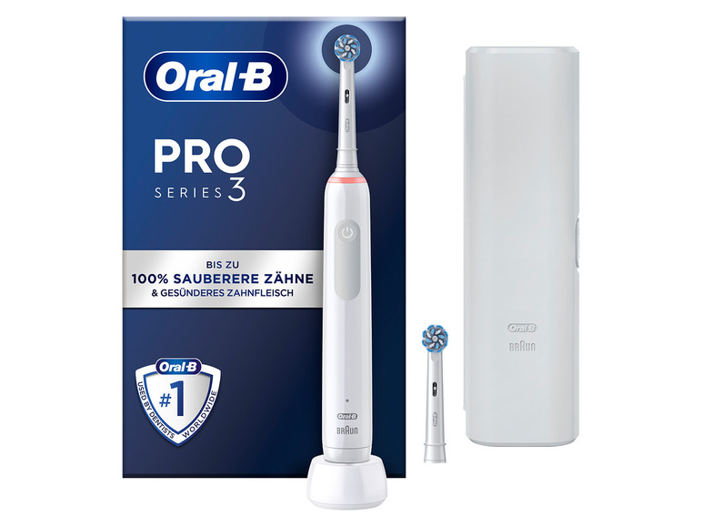 Gehe zu Vollbildansicht: Oral-B Elektrische Zahnbürste »Pro 3 3500« mit Reise-Etui - Bild 4