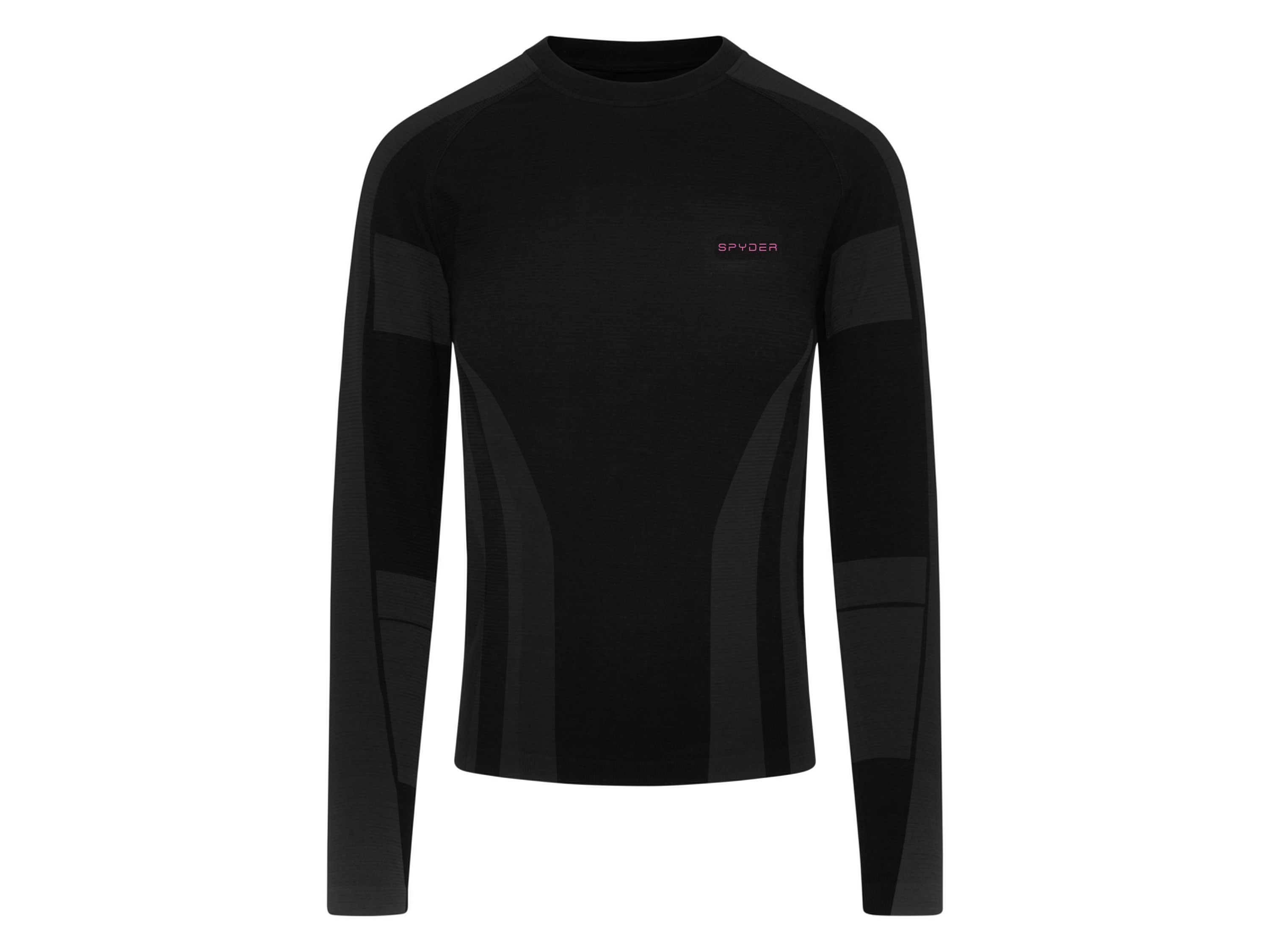 SPYDER Damen Thermo-Shirt (Schwarz, L)