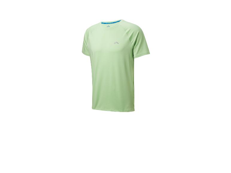 Hellgrünes Crivit Herren-T-Shirt.