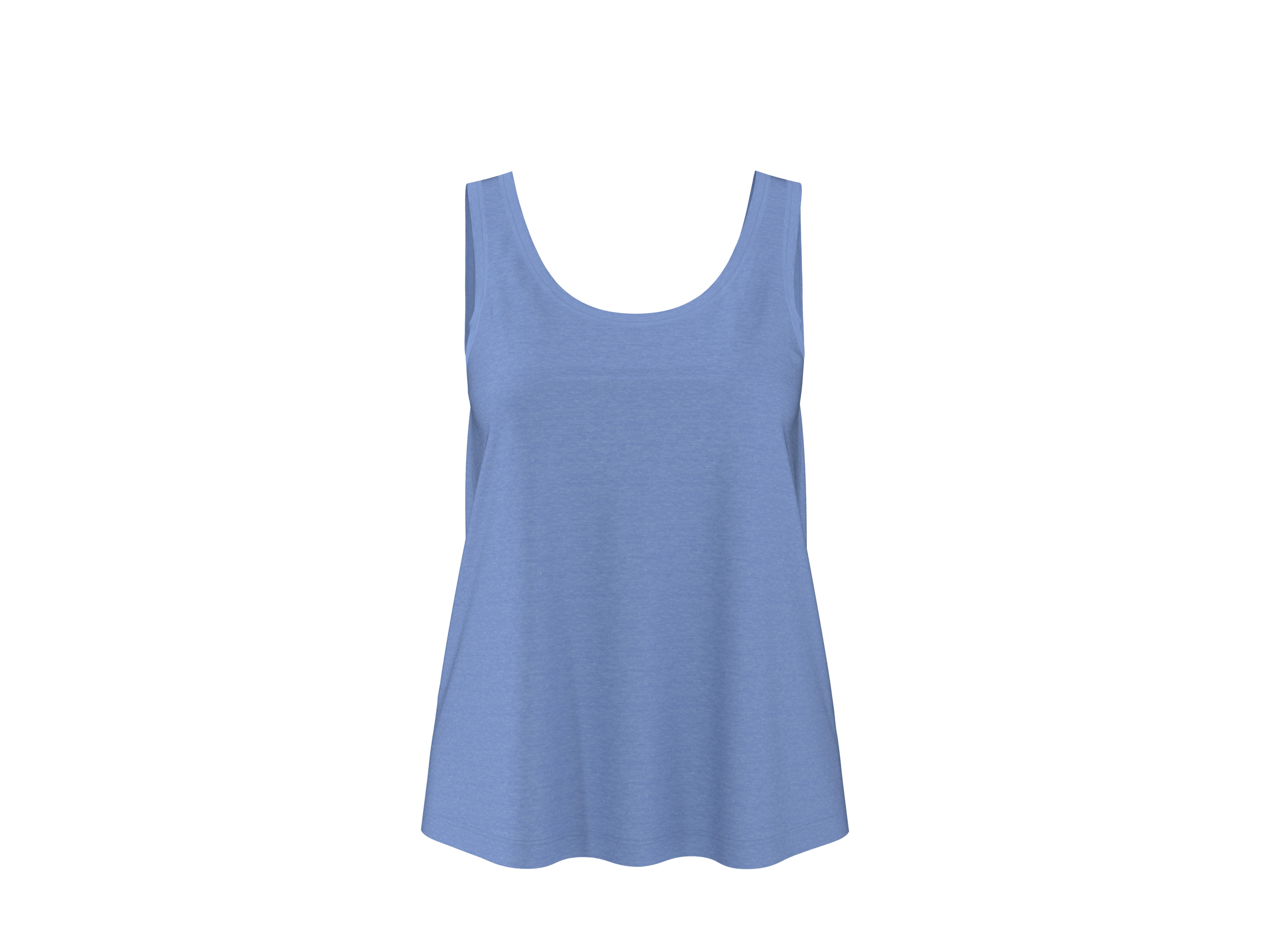 ESMARA® Damen Shorty Pyjama mit Leinen (Blau, S(36/38)) – Bild 4 von 4