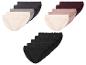 Sets Damen-Bikinihosen in Schwarz, Beige und Bordeaux.