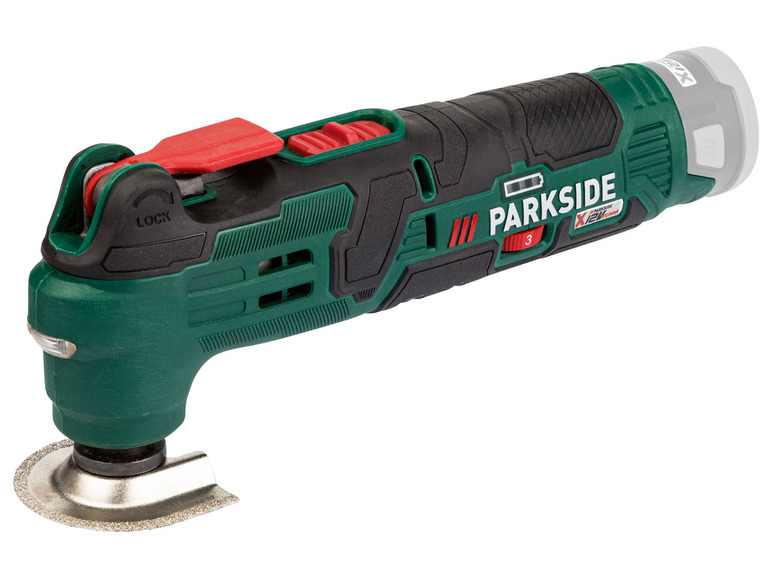 PARKSIDE® 12 V Akku-Multifunktionswerkzeug »PAMFW ohne und Ladegerät 12 D4«, Akku