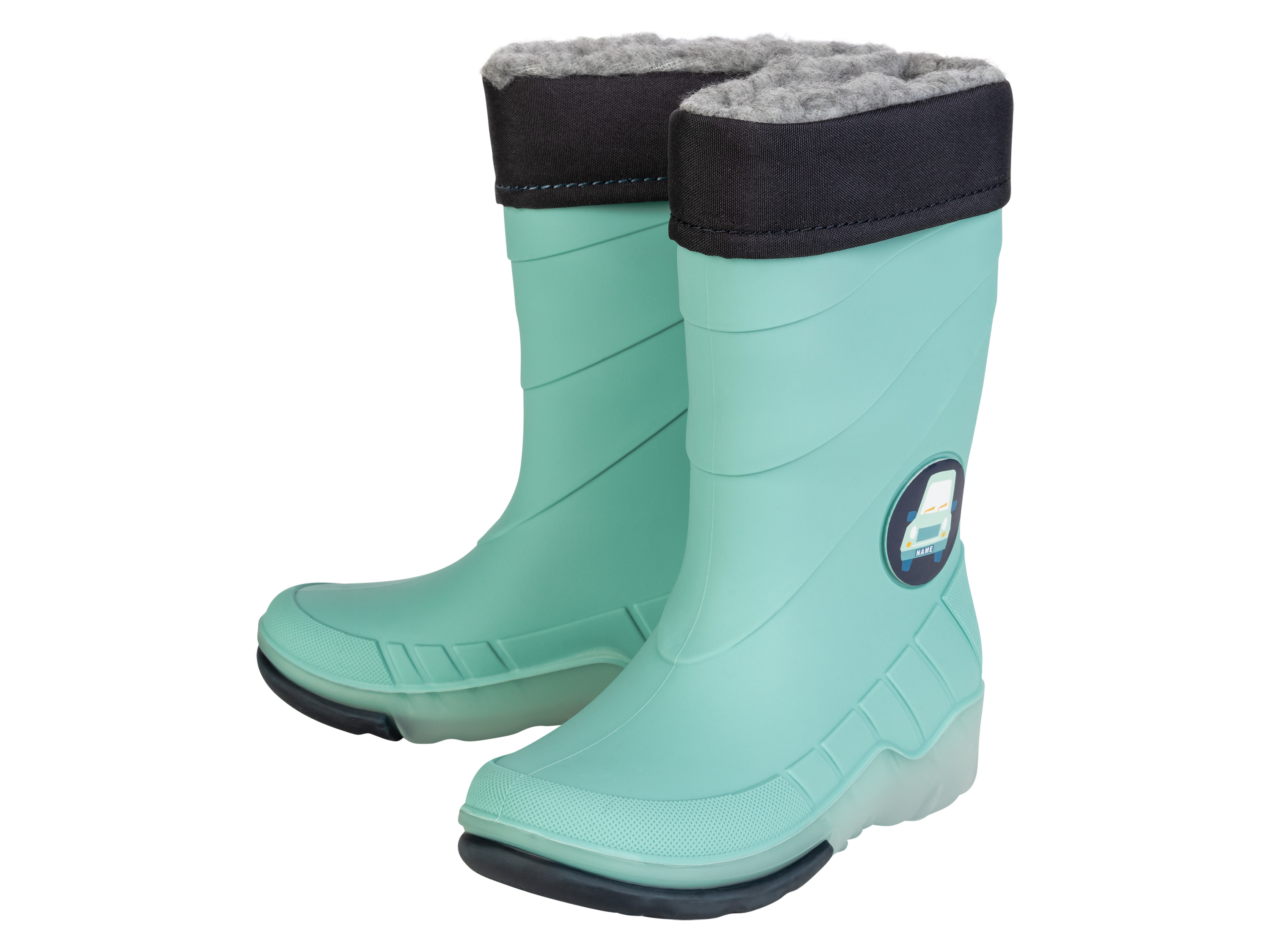 lupilu® Kleinkinder Blinkregenstiefel (Grün, 26/27)““ | Futter: Textil
