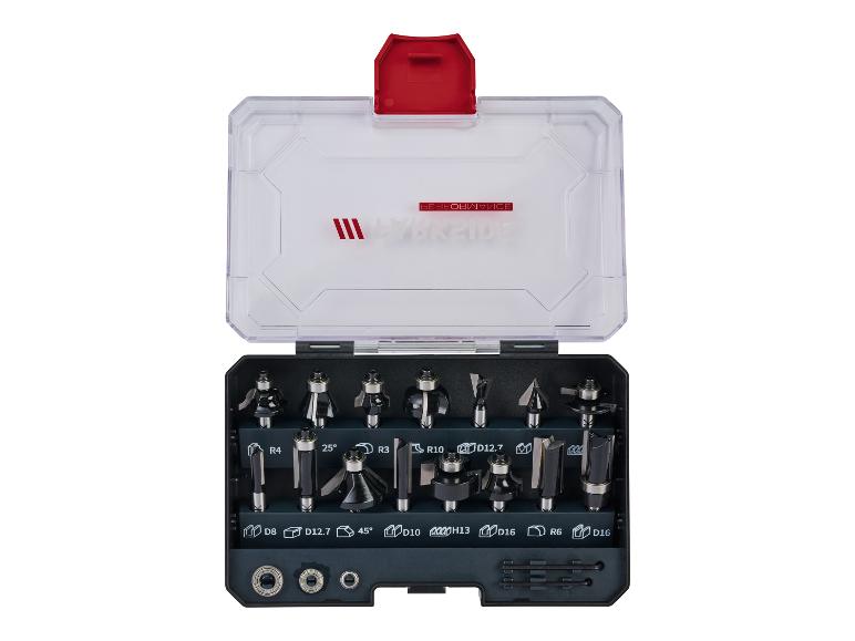 Workride Holzfräser-Set im Aufbewahrungsbox.