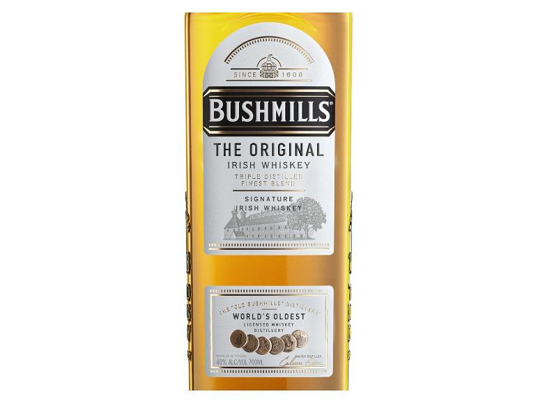 Bushmills The Original Irish Whiskey Flasche, 40% Alkohol, 700ml